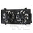 TYC 623580 Dual Radiator and Condenser Fan Assembly