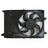 TYC 623650 Dual Radiator and Condenser Fan Assembly