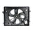 TYC 623700 Dual Radiator and Condenser Fan Assembly