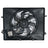TYC 623770 Dual Radiator and Condenser Fan Assembly