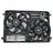 TYC 623800 Dual Radiator and Condenser Fan Assembly
