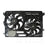 TYC 623930 Dual Radiator and Condenser Fan Assembly