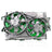 TYC 623960 Dual Radiator and Condenser Fan Assembly