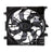 TYC 623970 Dual Radiator and Condenser Fan Assembly