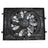 TYC 624000 Dual Radiator and Condenser Fan Assembly