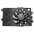 TYC 624010 Dual Radiator and Condenser Fan Assembly