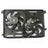TYC 624110 Dual Radiator and Condenser Fan Assembly