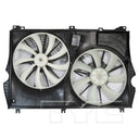 TYC 624190 Dual Radiator and Condenser Fan Assembly