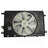 TYC 624210 Dual Radiator and Condenser Fan Assembly