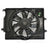 TYC 624330 Dual Radiator and Condenser Fan Assembly