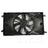 TYC 624360 Dual Radiator and Condenser Fan Assembly