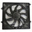 TYC 624400 Dual Radiator and Condenser Fan Assembly