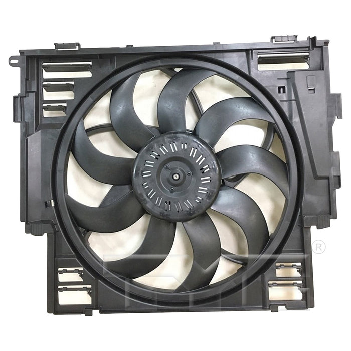 TYC 624460 Dual Radiator and Condenser Fan Assembly
