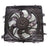 TYC 624510 Dual Radiator and Condenser Fan Assembly