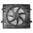 TYC 624550 Dual Radiator and Condenser Fan Assembly