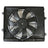 TYC 624600 Dual Radiator and Condenser Fan Assembly