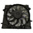 TYC 624680 Dual Radiator and Condenser Fan Assembly