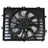 TYC 624760 Dual Radiator and Condenser Fan Assembly