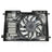 TYC 624810 Dual Radiator and Condenser Fan Assembly