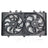 TYC 624940 Dual Radiator and Condenser Fan Assembly