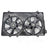 TYC 624950 Dual Radiator and Condenser Fan Assembly