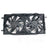 TYC 625130 Dual Radiator and Condenser Fan Assembly