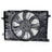 TYC 625230 Dual Radiator and Condenser Fan Assembly