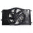 TYC 625280 Dual Radiator and Condenser Fan Assembly