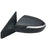 TYC 8110232 Door Mirror - Left