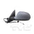 TYC 8320062 Door Mirror - Left