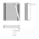 TYC 97110 A/C Evaporator Core - Front