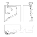 TYC 97173 A/C Evaporator Core - Front
