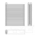 TYC 97196 A/C Evaporator Core