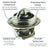 Motorad 5203-195 Engine Coolant Thermostat