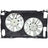 Universal Air FA50419C Dual Radiator and Condenser Fan Assembly