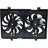 Universal Air FA50565C Dual Radiator and Condenser Fan Assembly