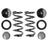 Unity 30-512700 Air Spring to Coil Spring Conversion Kit - Rear