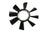 URO 078121301E Engine Cooling Fan Blade