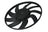 URO 8K0959455M A/C Condenser Fan - Right