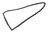 URO 90154319120 Quarter Glass Seal - Left or Right