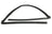 URO 91456303910 Targa Top Seal - Front