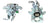 VNE 345030 Disc Brake Caliper - Rear Left