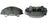 VNE 345192 Disc Brake Caliper - Front Left or Left