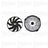 Valeo 696083 Engine Cooling Fan - Left