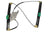 Vaico V10-1879 Window Regulator - Front Left