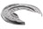 Vaico V10-5027 Brake Backing Plate - Rear Right