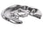 Vaico V10-5030 Brake Backing Plate - Rear Left