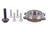 Vaico V10-9878 Wheel Bearing - Front or Rear