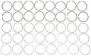 Mahle 41716.020 Engine Piston Ring Set
