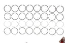Mahle 41718.020 Engine Piston Ring Set